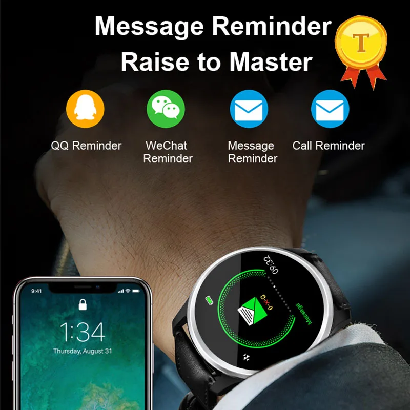 Высококачественный умный Браслет PPG + ECG монитор кровяного давления пульса