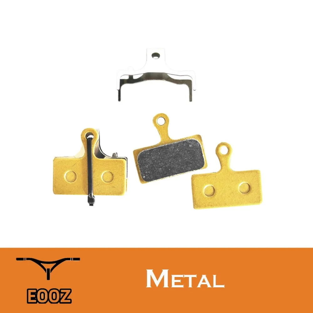 EOOZ 2 пары металлических велосипедных дисковых тормозных колодок для SHIMANO XTR M9000 M985