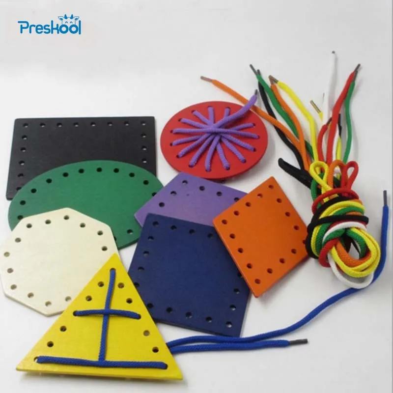 

Деревянные игрушки Preskool, детская Геометрическая доска для раннего развития, учебные пособия