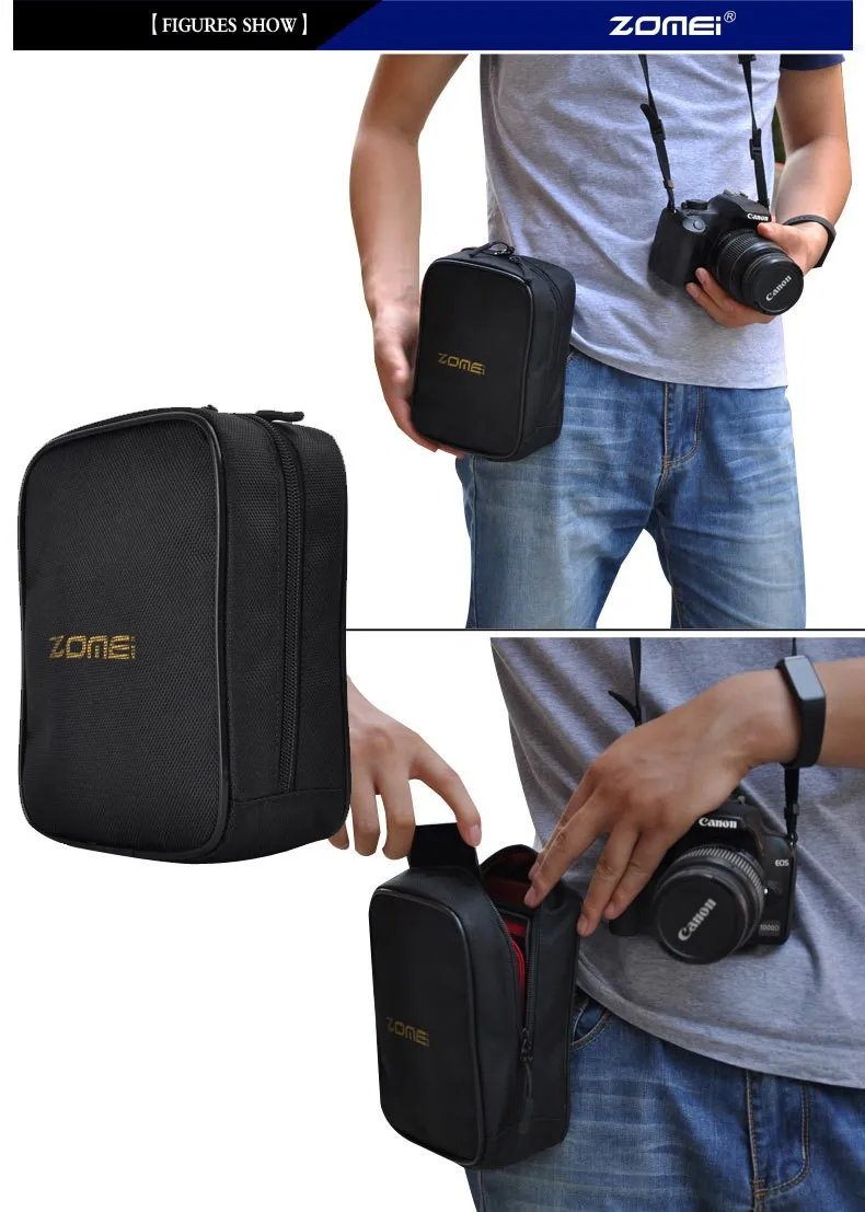 Кошелек/карман для фильтра Zomei водонепроницаемый нейлоновый чехол 16-слотового