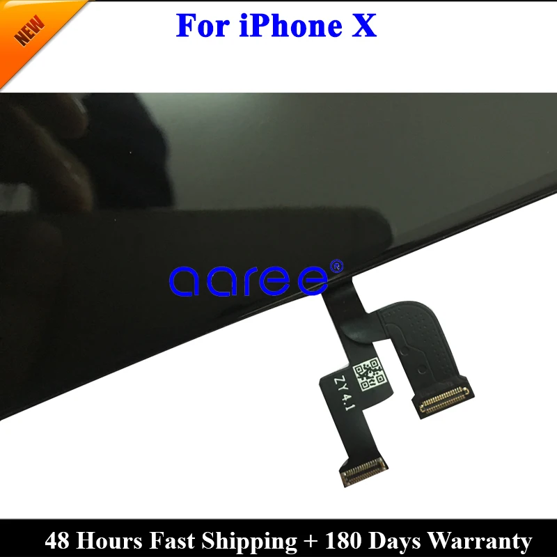 Протестированный AMOLED ЖК-дисплей для iPhone XS ЖК-дисплей для iPhone X OLED дисплей ЖК-экран сенсорный дигитайзер сборка