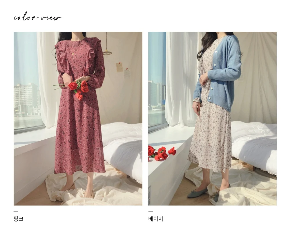 S-XL, весеннее шифоновое женское платье, повседневное, бохо, OL, повседневное, красное, с длинным рукавом, с принтом, женские платья, женское платье, robe femme Vestido