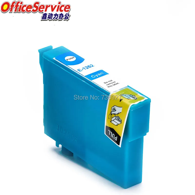 Совместимый чернильный картридж 12X T1261 T1262 T1263 T1264 для Epson|ink cartridge|compatible ink cartridgeink