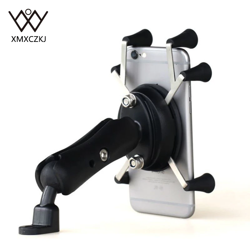 motorcycle bike mtb bicycle phone holder handlebar mirror rear view mount universal cellphone holder for iphone 77plus free global shipping