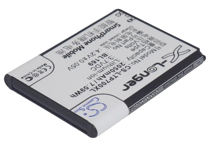 Аккумулятор Cameron Sino BL169 на 2050 мАч для Lenovo A789 P70 S560|cameron sino|bl169 battery for lenovobattery lenovo |
