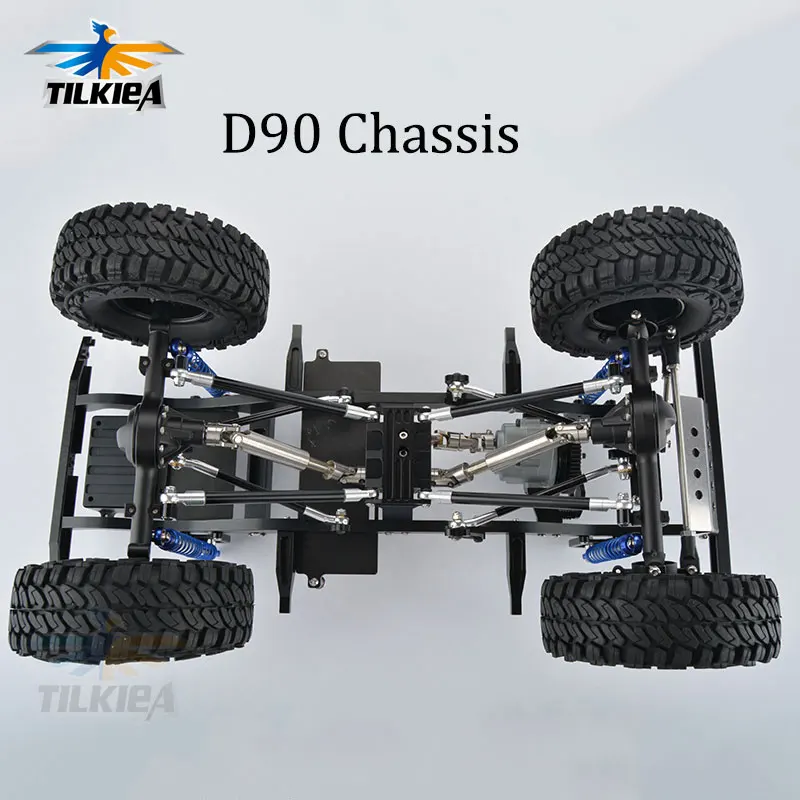 Станок с ЧПУ масштаб 1/10 Сплав Rc Rock Crawler Metal Gelande II Defender D90 шасси RC4WD хорошее