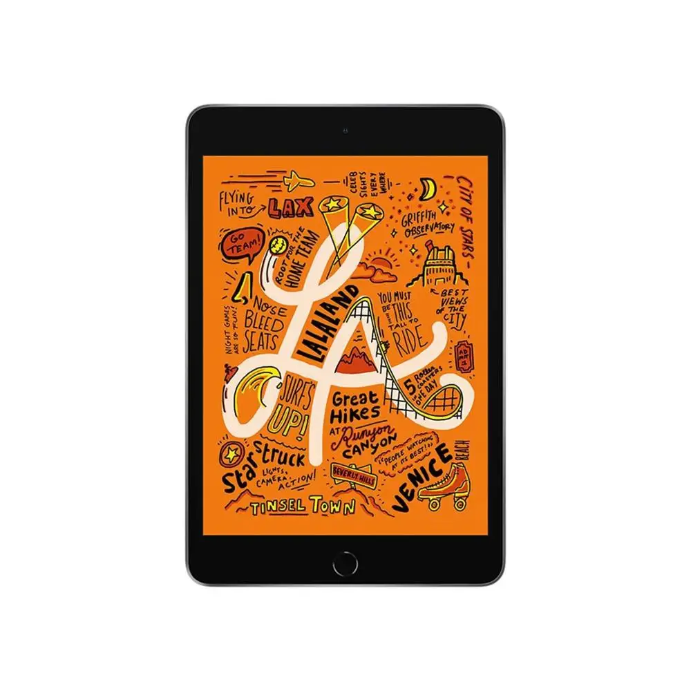 Apple iPad Mini 5 7," retina дисплей A12 чип TouchID супер портативный поддержка Apple карандаш IOS планшет супер тонкий