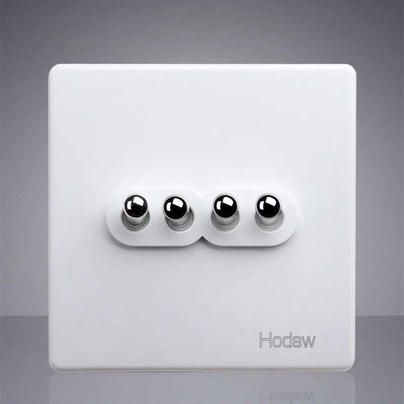 4 позиционный ретро 86 Тип переключателя белый серебристый рычаг однорычажный