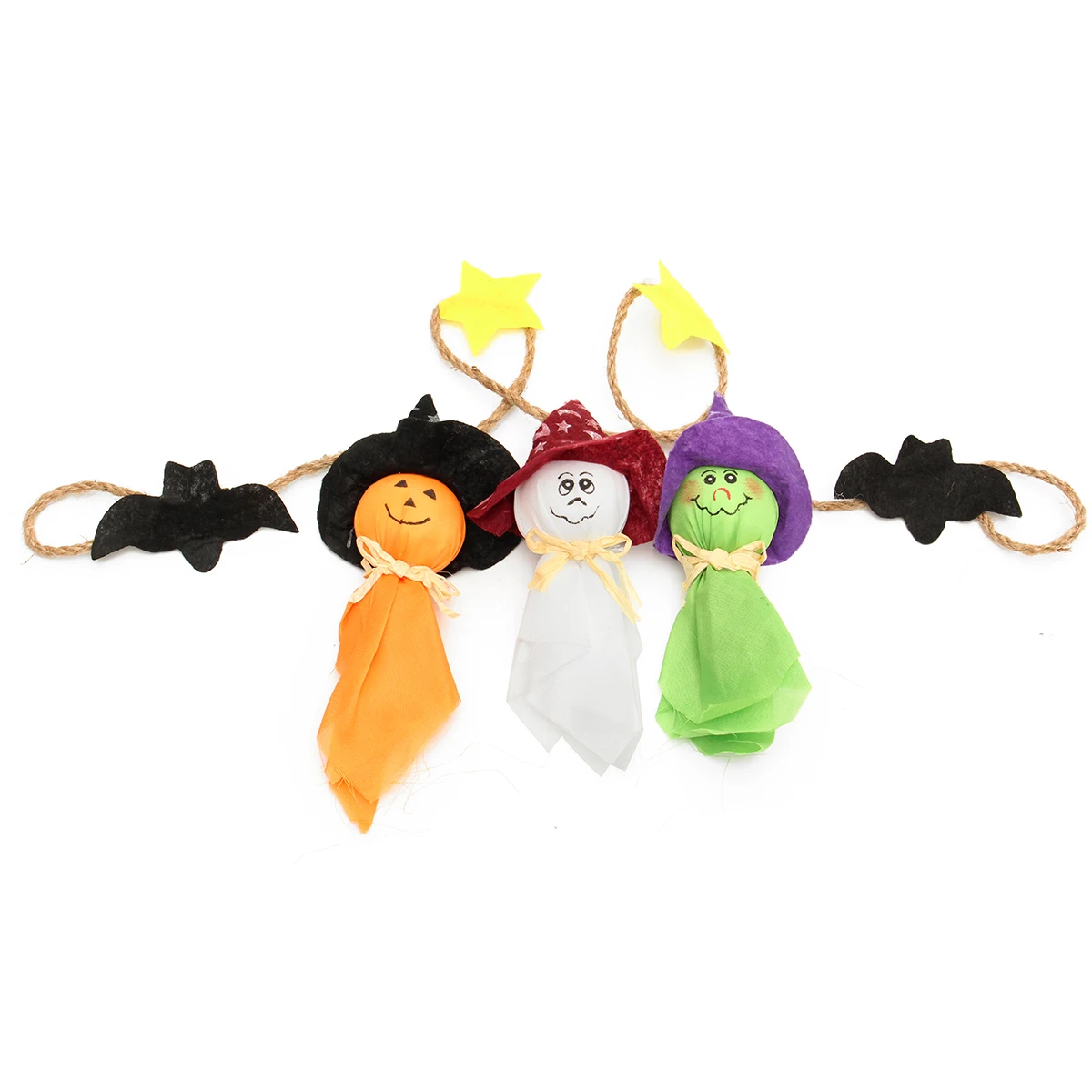 100 см Хэллоуин призрак строка кулон висит украшения маленький Реквизит Смешные