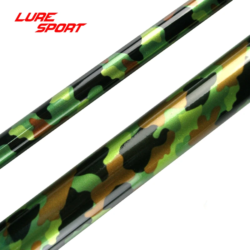 LureSport 2 28 м жесткая удочка для лодки пустая камуфляжная карбоновая секции