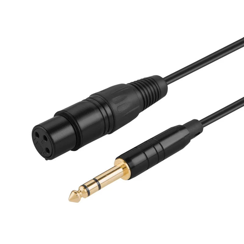 1/4 'to XLR 6 35 мм TRS to Женский кабель для динамиков микрофонов миксеров гитары AMP
