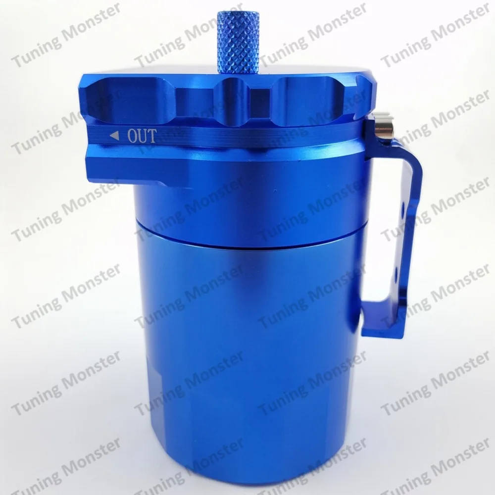 Tuning Monster Universal Baffled Aluminum Oil Catch Can Reservoir Tank / | Filter Sets