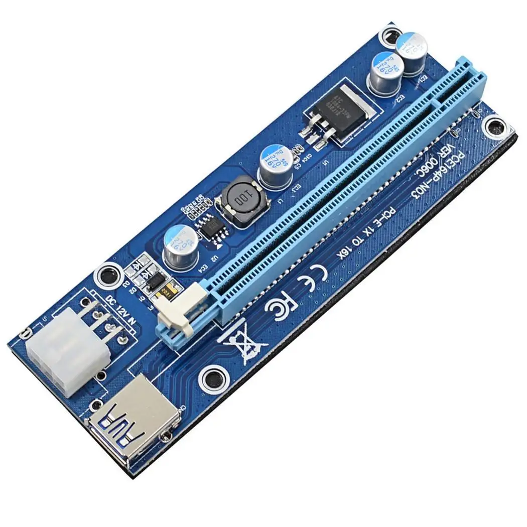 Новая переходная карта pci e USB 3 0 удлинитель кабель Шнур питания графика Майнинг PCIE