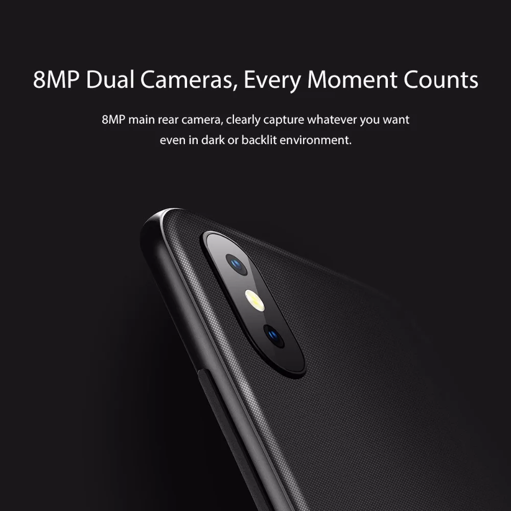 Смартфон Blackview A30, 5,5 дюймов, 19:9, полный экран, четырехъядерный процессор MTK6580A, 2 Гб+ 16 ГБ, Android 8,1, две sim-карты, 3G, мобильный телефон с функцией распознавания лица