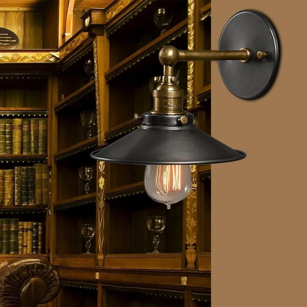 1 шт. настенный светильник в стиле ретро | Лампы и освещение