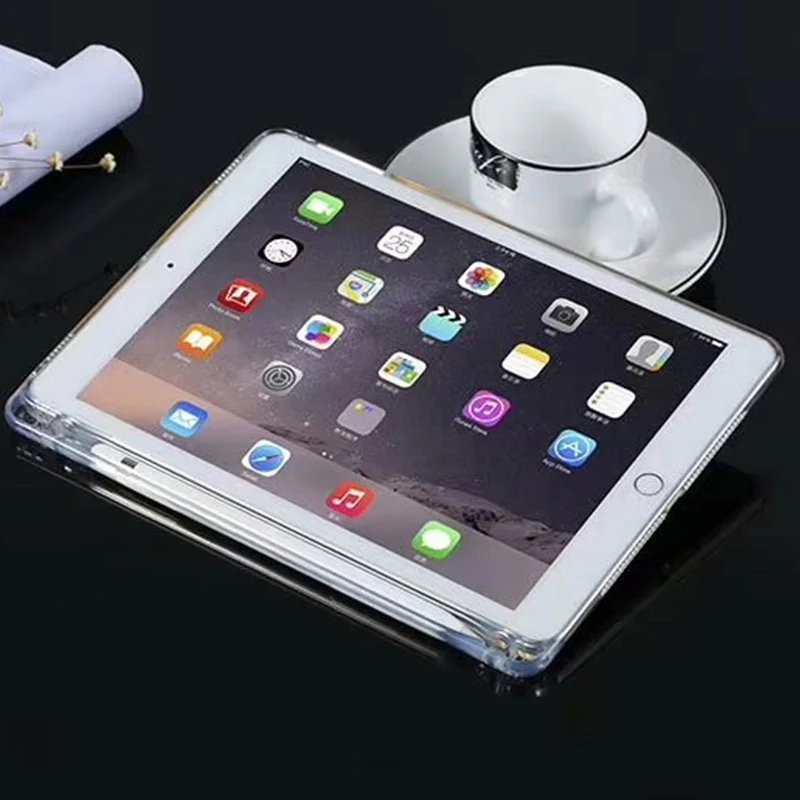 Прозрачный мягкий чехол для планшета из ТПУ ipad 2018/2017 Air 1/2 Обложка телефона Pro 9 7 10 5