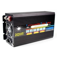 peak 3000w doxin 1500w car power with ups battery charger voltage converter dc 12v24v to ac 220v230v240v converter with lcd