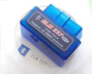 50 шт. Супер Мини ELM327 Bluetooth OBD2 диагностический сканер инструмент высокое качество
