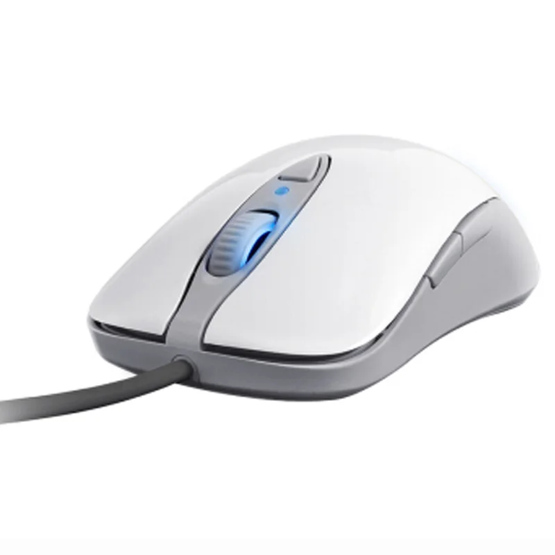 100% оригинальная игровая мышь сэнсэй сырой Frostblue Steelseries Engine Frost Blue + коврик для