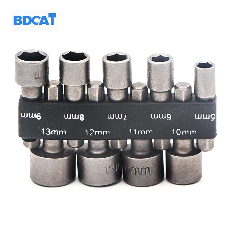 BDCAT 9 шт. 1/4 дюйма шестигранный хвостовик электрическая гайковерт сверло