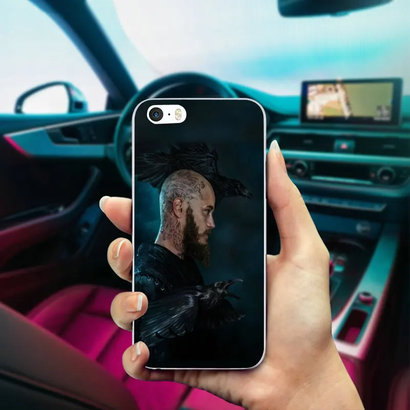 For iphone 6 Case Ragnar Lothbrok Vikings Soft TPU Mobile Phone Cover for iPhone 8 7 6S Plus X 5 5S 5C SE 4 4S Coque Bags | Мобильные