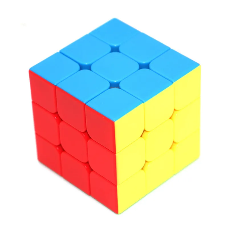 Мою MF3S 3x3x3 Magic Cube 5 6 см Профессиональный головоломка на скорость Stickerless обучающая