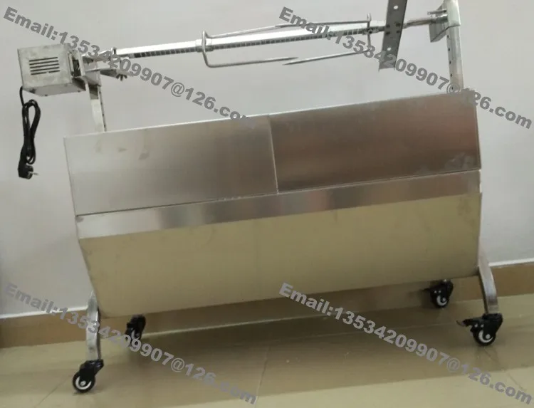 89 см свинья rotisserie барбекю гриль набор колесиках большой грили|Электрические
