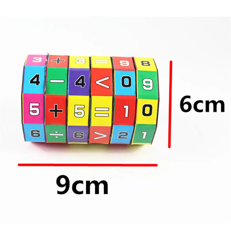 Новые для детей Математика Цифры Игрушки Magic Cube Головоломки Подарок Для Игры