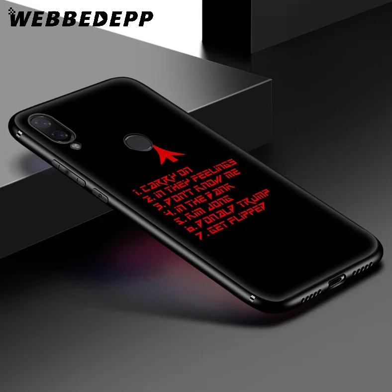 Мягкий чехол WEBBEDEPP Lil Nas X для Xiaomi Redmi K20 7A 4A 4X 5 5A 6 6A S2 Note 8 4 7 Pro Plus Prime |