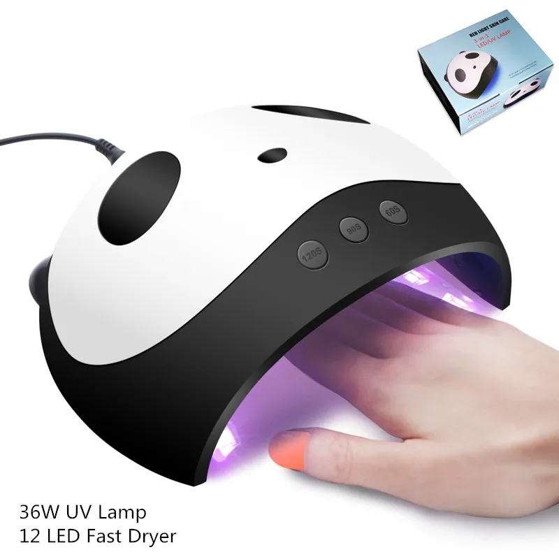 

24W/36W UV Lamp LED Lamp for Nails Nail Dryer Led Nail Lamp for Curing All Gels with Sensor USB Charge Nail Art Tools