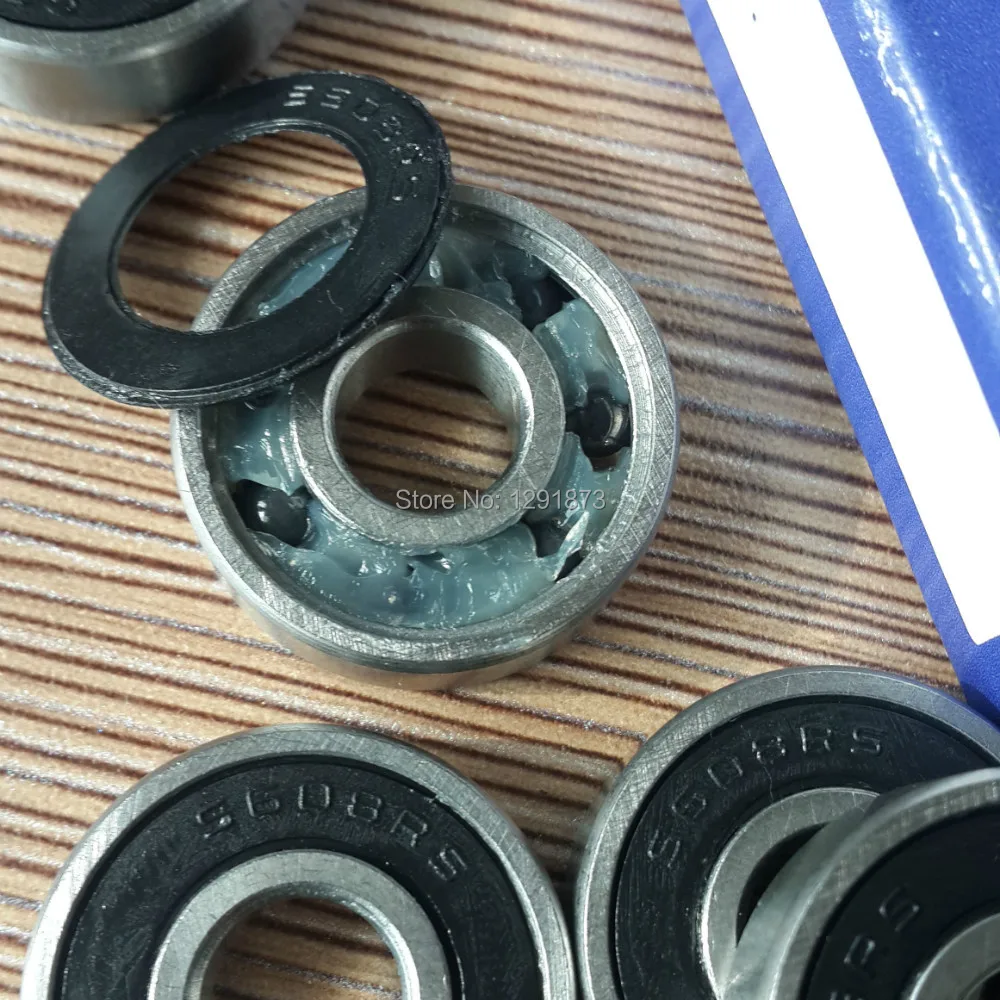 

Free Shipping 8PCS S608-2RS CE Skate Bearing SUS440 Stainless Steel Ceramic ball ABEC-5 Size8*22*7 Lowest Price High Performance