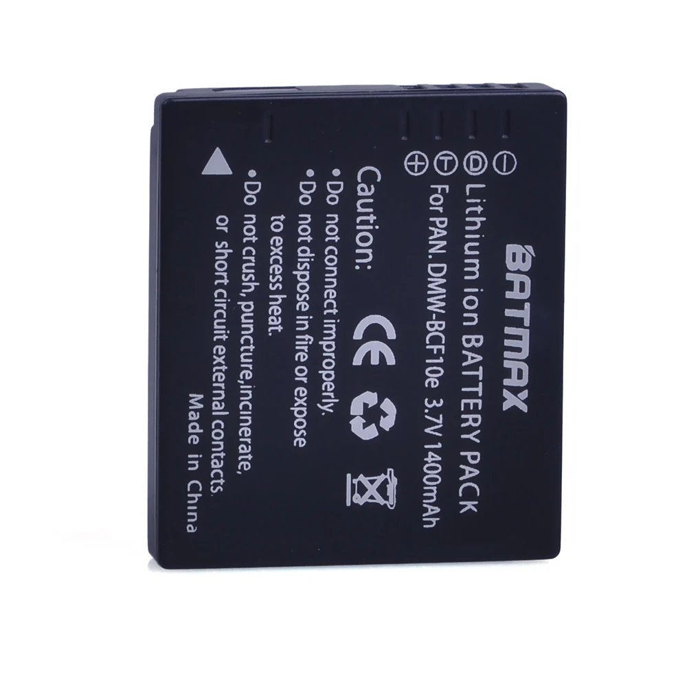 4Pcs DMW-BCF10E DMW BCF10E DMWBCF10E Battery for Panasonic Lumix DMC-FX65P DMC-FX65S DMC-FP8G DMC-FP8P DMC-FX40 DMC-FP8S FX60 |