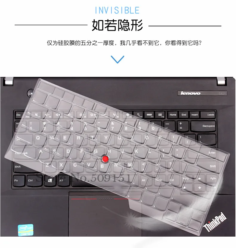 Высокая прозрачность для клавиатуры ноутбука из ТПУ Защитная крышка Lenovo Thinkpad IBM S1