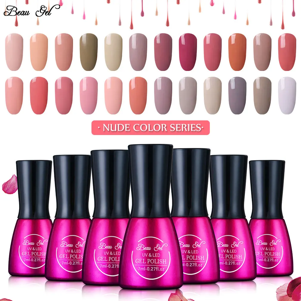 Гель лак для ногтей серии Bau 7 мл Полупостоянный Гибридный ногтей|nail care polish|nail polish