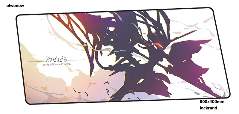 Darling in the franxx Коврик Для Мыши Компьютерный геймер HD Коврик для мыши с принтом 900x400x3 мм padmouse высококачественный коврик для мыши гаджет коврики для Кабинета