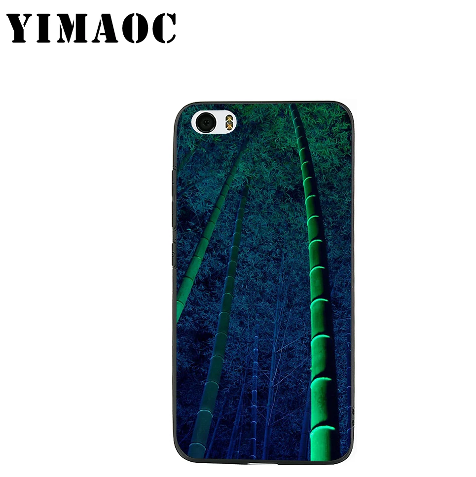YIMAOC bamboo Art Natural Soft Silicone Case for Xiaomi Redmi Note 9 Mi 8 Se 7 6 6A A1 A2 4X 4A 5A 5 MAX 3 MiA1 |