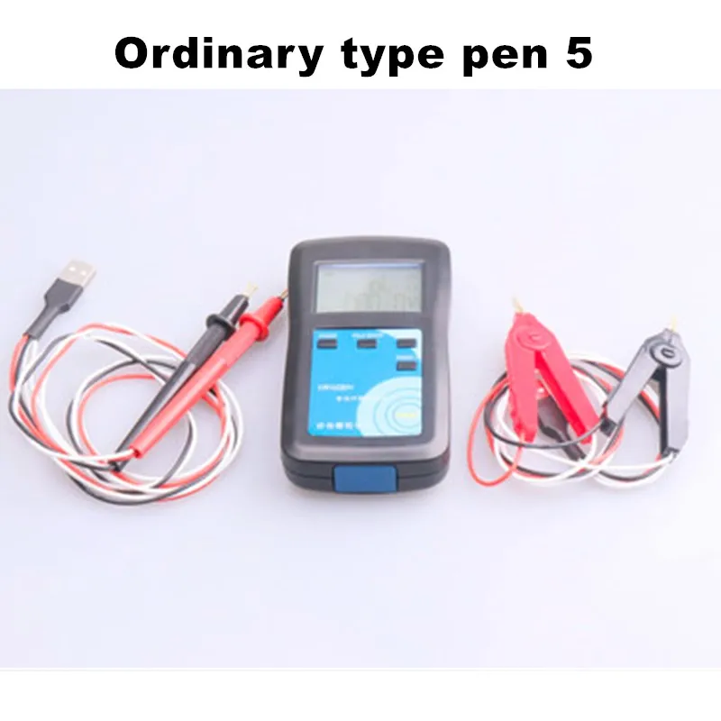 Ordinary type pen 5 YR1030 18650 тестер литиевой батареи внутреннее сопротивление аккумуляторная свинцово-кислотная сухая батарея NiCd Измеритель сопротивления батареи - Цвет: Ordinary type pen 5