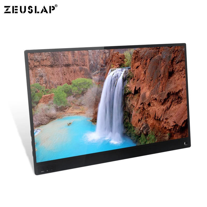 Портативный Ультратонкий монитор с сенсорным экраном 15 6 дюйма 1080P HDR IPS HD USB Type C