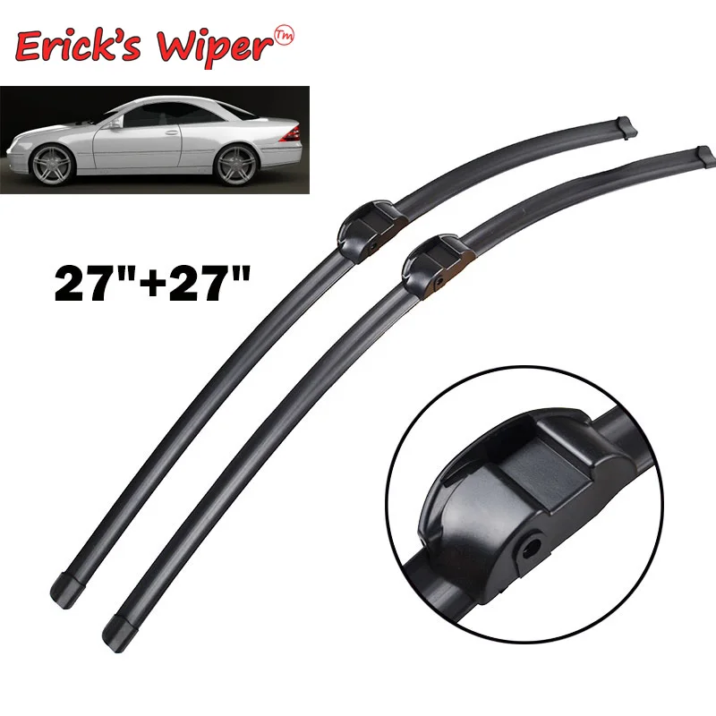 

Erick's Wiper LHD Front Wiper Blades For Mercedes Benz CL 550 4MATIC 600 63 65 AMG W216 C216 Windshield Windscreen Window 27"27"