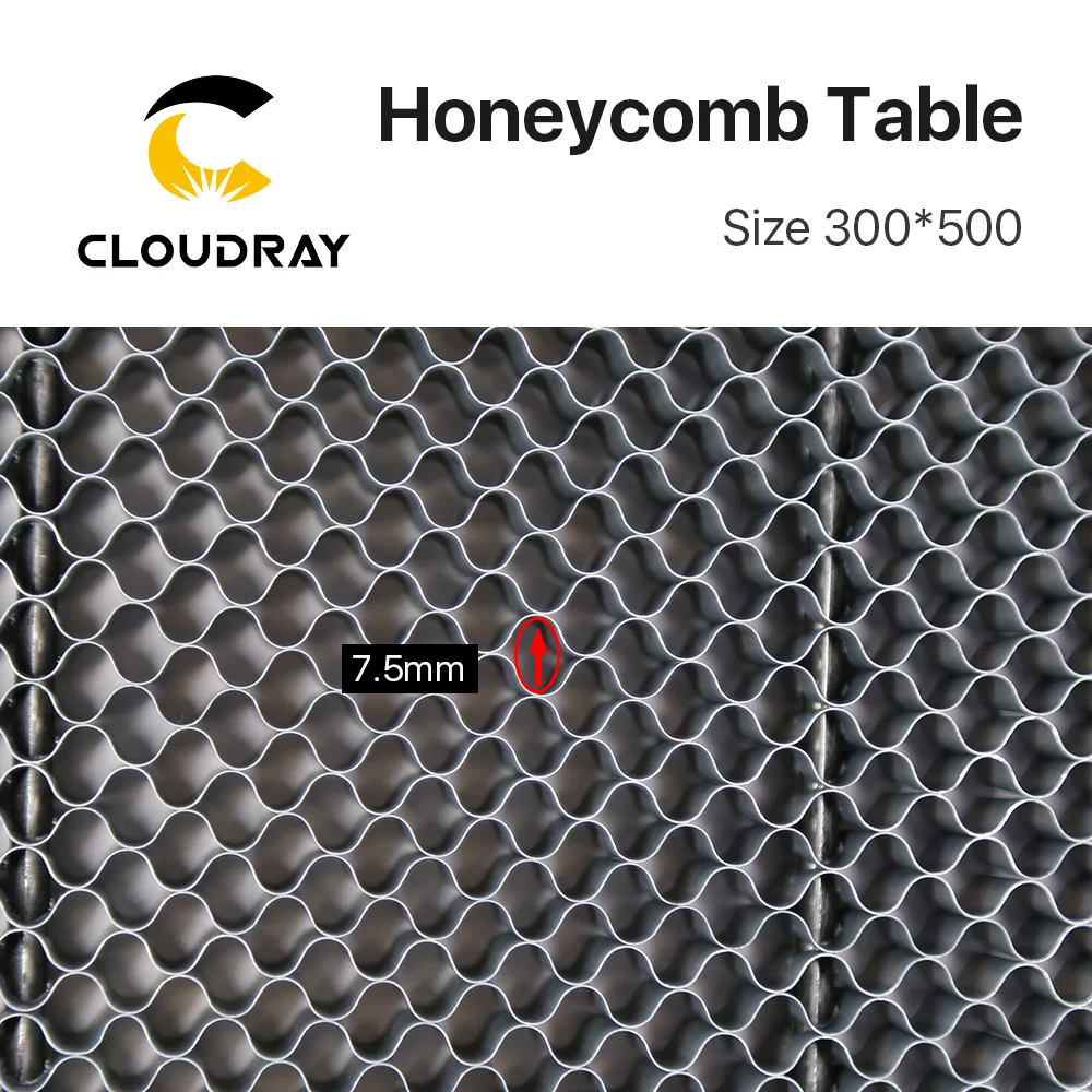 Рабочий стол Cloudray Honeycomb 300*500 мм настраиваемый размер платформа для лазерной