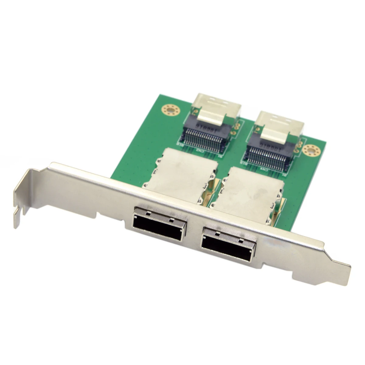 Кабель SAS Mini SFF-8088 2 порта к 36Pin SFF-8087 PCBA Женский адаптер с кронштейн PCI | Компьютеры и
