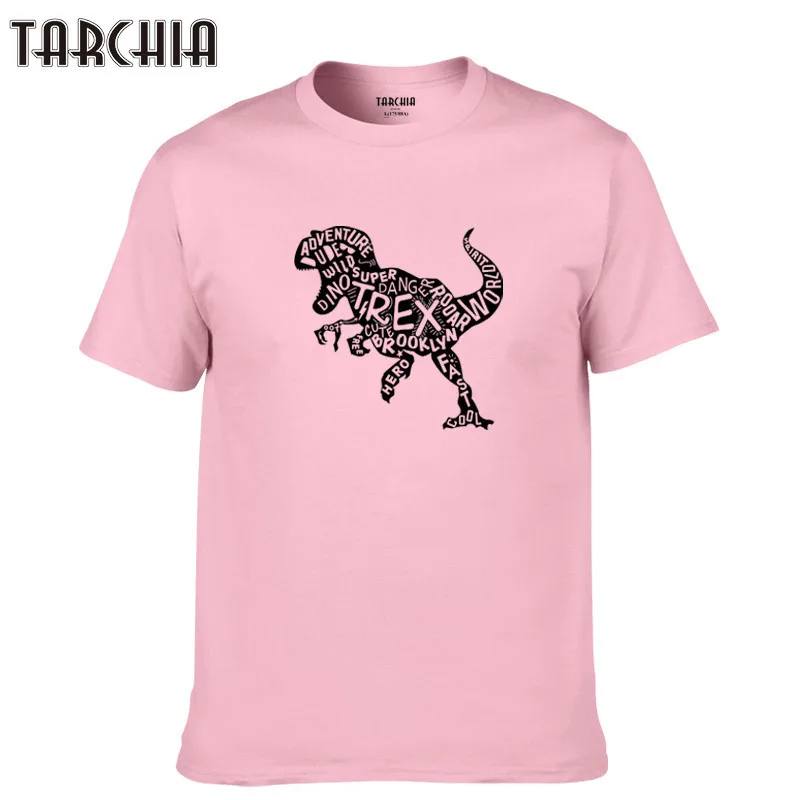 TARCHIA 2021 Новая модная мужская футболка хлопковая с коротким рукавом летняя Стиль