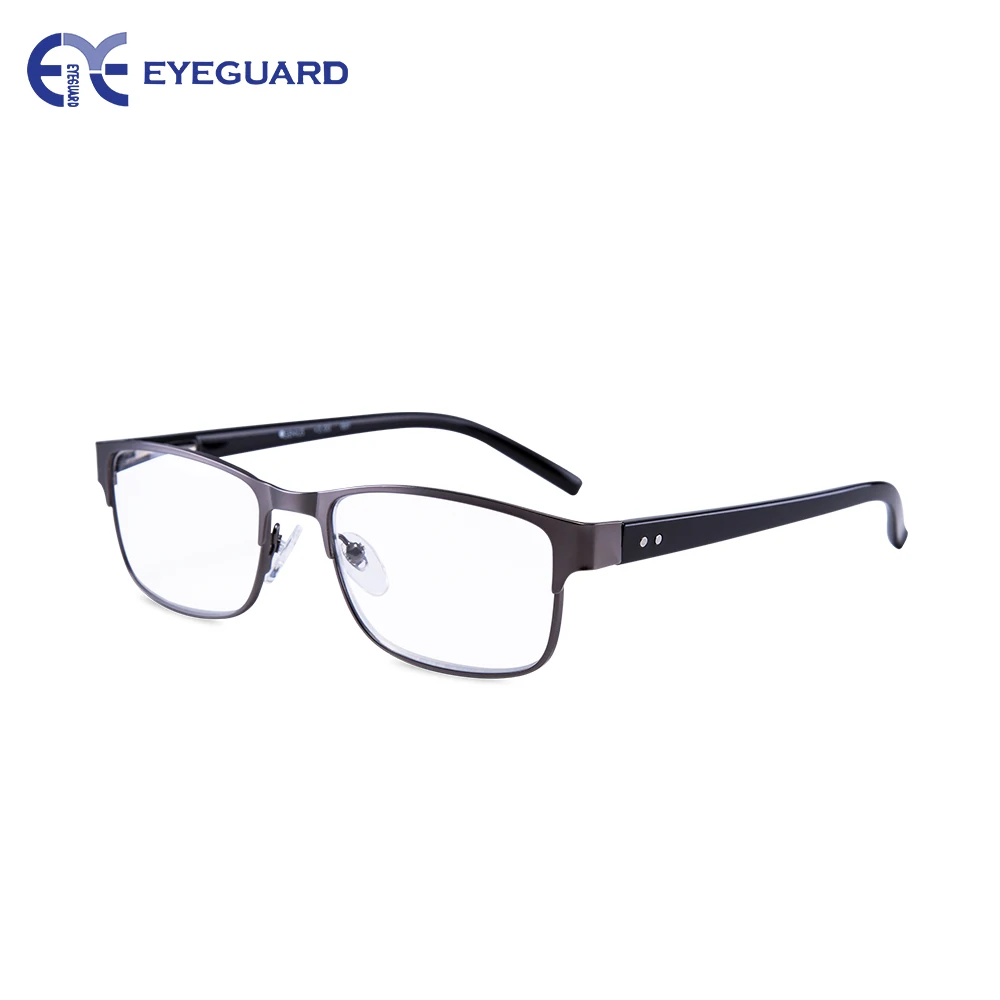 Очки для чтения EYEGUARD металлические роскошные высококачественные прямоугольные