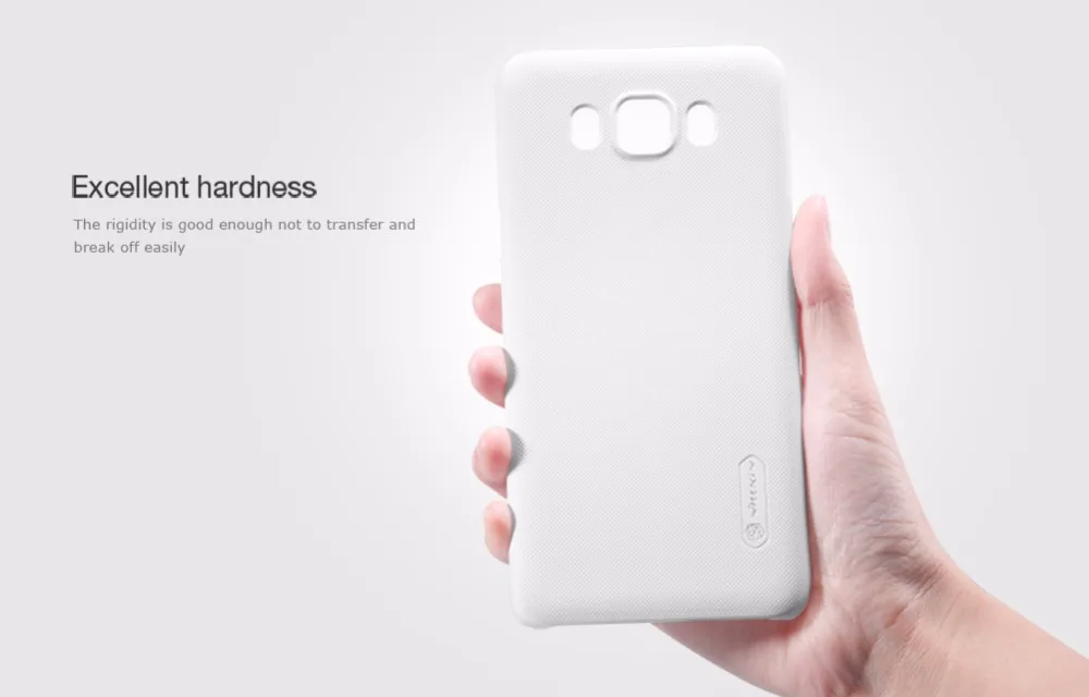 Чехол для Samsung J7108(Galaxy J7 2016) NILLKIN суперматовый жесткий чехол накладка с защитной