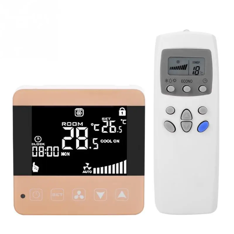 AC210 ~ 230V LCD цифровой Интеллектуальный регулятор температуры Термостат для