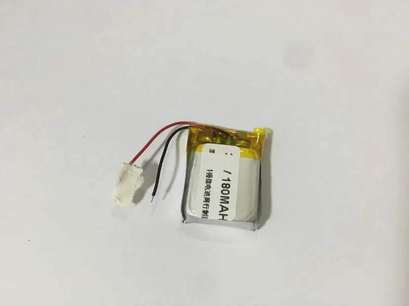 Новый полностью емкостный 3 7 В полимерный литиевый аккумулятор 602027 180 мАч MP4