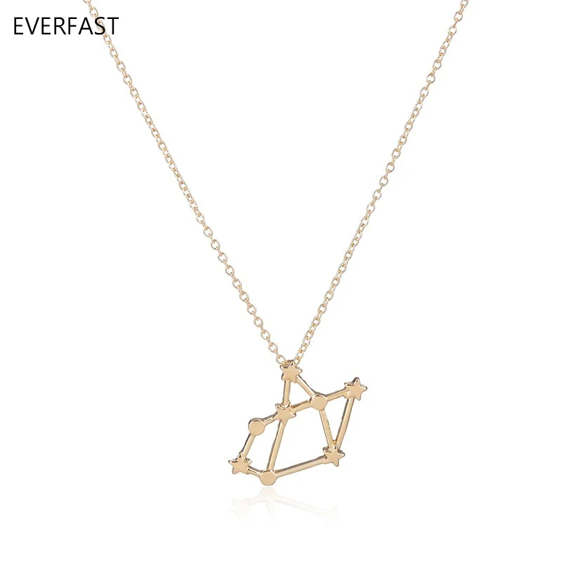 Зодиак СТРЕЛЕЦ Everfast 1 шт. созвездие небесное ожерелье знаки зодиака фотоэлемент