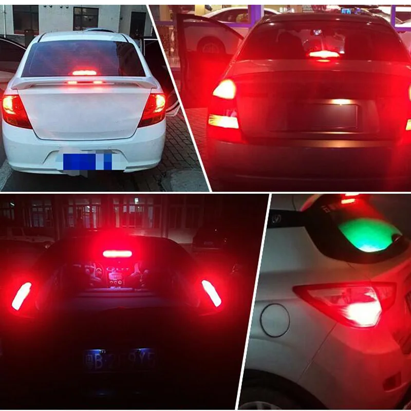Carsty 2 шт. задние фонари P21w S25 1156 Ba15s 1157 Bay15d Led Филамент Cob чип со стеклом парковочные