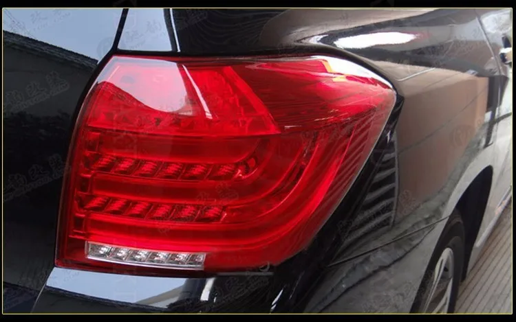 Автомобиль Стайлинг для Toyota Highlander задние фонари 2012 Highlander светодиодный задний фонарь светодиодный задние лампы ДРЛ+ Тормозная+ Park+ СИГНАЛ светодиодный свет le