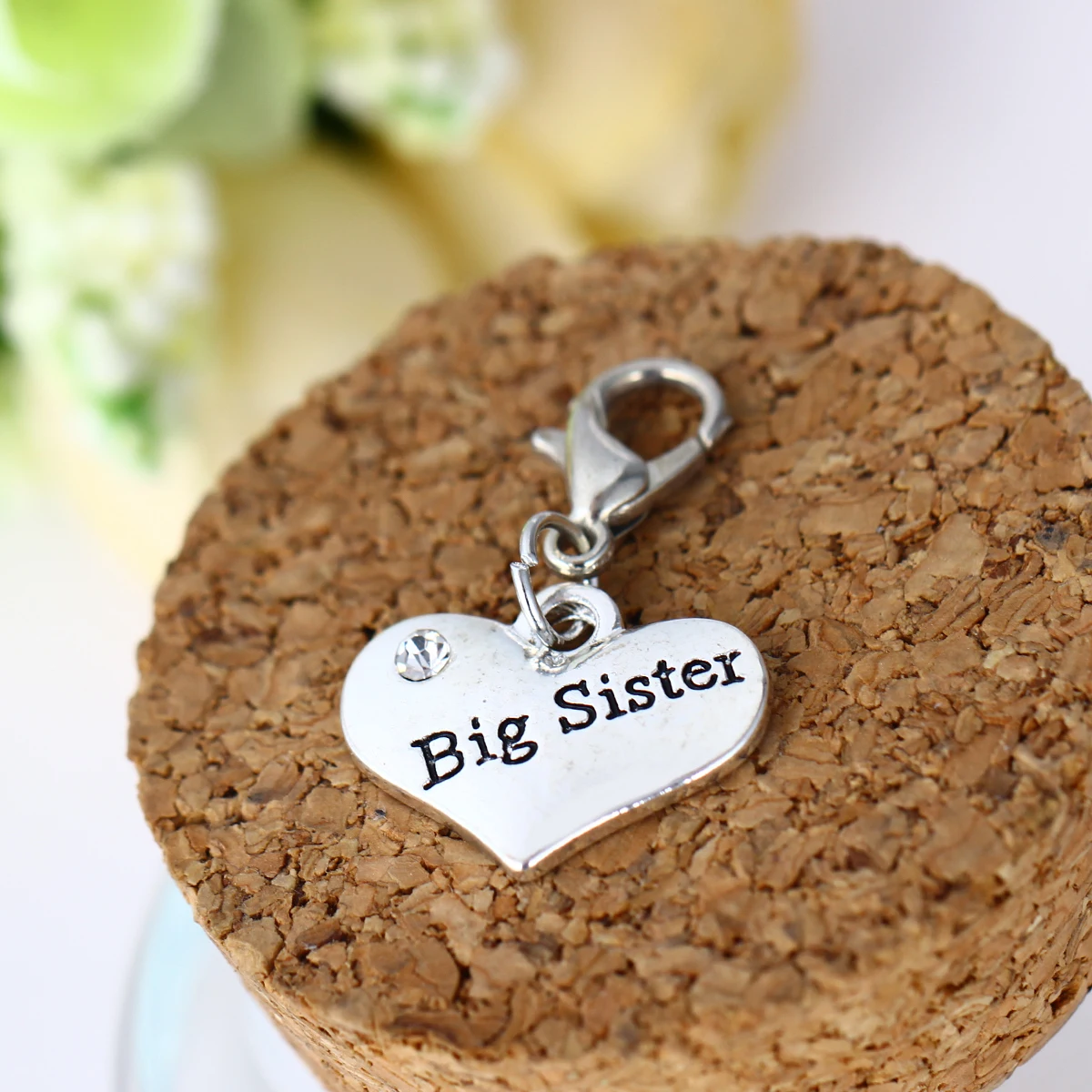 Модные подвески браслет стразы с кристаллами в форме сердца прекрасные